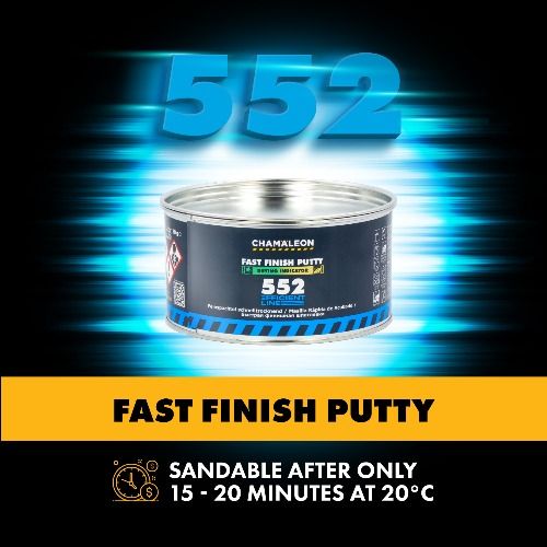 Mastic fast finish putty 552 Mastic fast finish putty 552
